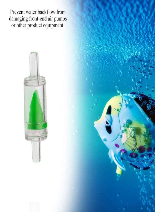 صمام عدم رجوع بلاستيكي أحادي الاتجاه أخضر اللون من VAYINATO® (عبوة من 10 قطع) لنظام ثاني أكسيد الكربون في أحواض السمك، مضخة هواء، خرطوم أنبوب 4 مم من Petzlifeworld - Image 5